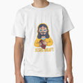 Who Would Jesus Draft Christian T-Shirt - Minimalist Print for Adults