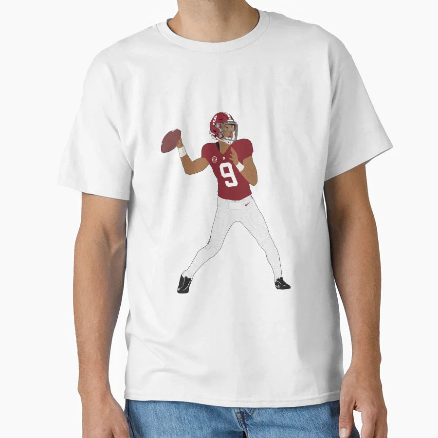 Bryce Young T-Shirt - Minimalist Print Men Women