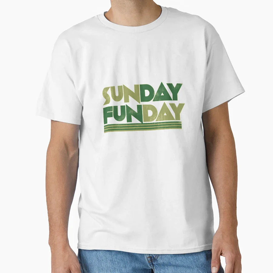 Sunday Funday T-Shirt - Unique Graphic Unisex