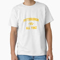 Pittsburgh Vs All Yinz T-Shirt - Novelty Apparel Men Women
