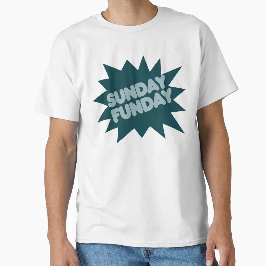Sunday Funday T-Shirt - Novelty Apparel for Adults