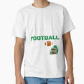 Sundays We Watch Football Daddy Funny T-Shirt - Graphic Print Unisex
