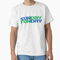 Sunday Funday T-Shirt - Custom Art Print Unisex