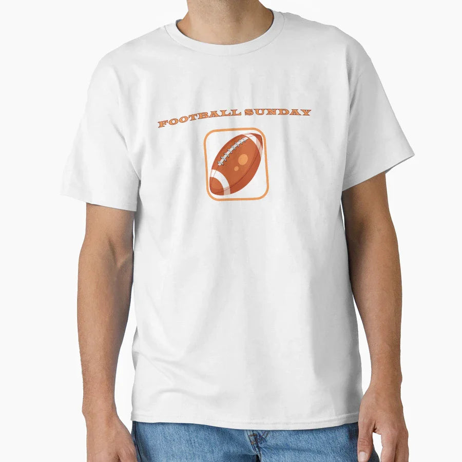 Football Sunday T-Shirt - Trendy Graphic Unisex
