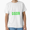 Green Golden Goose Deluxe Brand Ggdb T-Shirt - Graphic Print for Adults