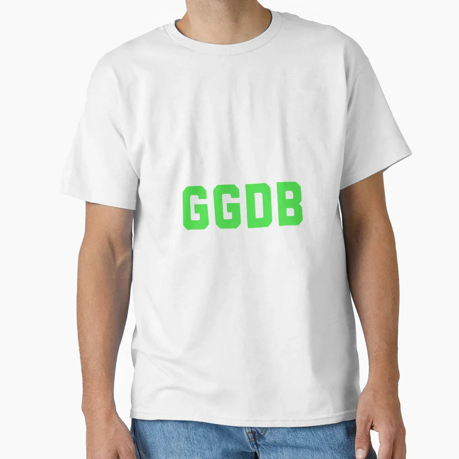 Green Golden Goose Deluxe Brand Ggdb T-Shirt - Graphic Print for Adults