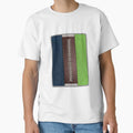 Football Navy Green And Gray Team T-Shirt - Unique Graphic Men Women
