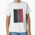 Football Blue Red And White Spirit T-Shirt - Aesthetic Graphic for Adults
