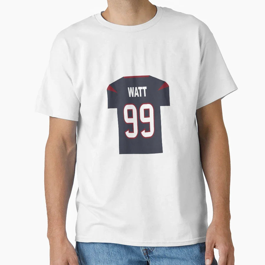 Jj Watt Mini Jersey T-Shirt - Graphic Print Unisex