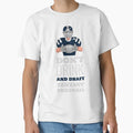 Dont Drink And Draft Fantasy Football T-Shirt - Custom Art Print for Adults