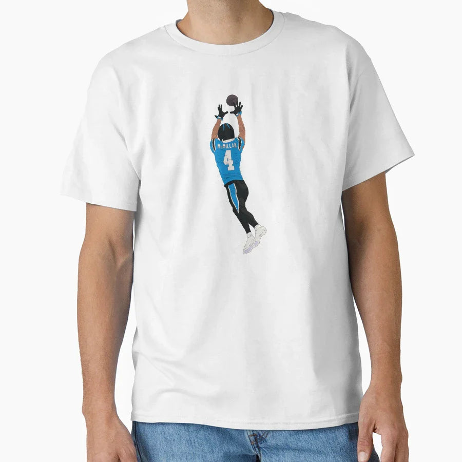 Tetairoa Mcmillan Celebrating Carolina T-Shirt - Minimalist Print Men Women
