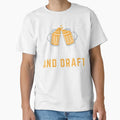 I Drink And Draft T-Shirt - Fun Novelty Design for Adults