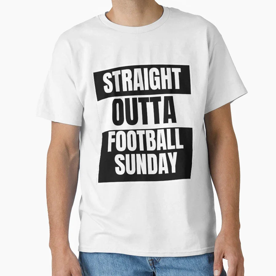 Football Sunday Game Day T-Shirt - Trendy Graphic for Adults
