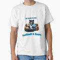 Funny Panthers Fan Cartoon Football T-Shirt - Streetwear Style Unisex