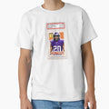 Jeff Gladney Card T-Shirt - Minimalist Print for Adults