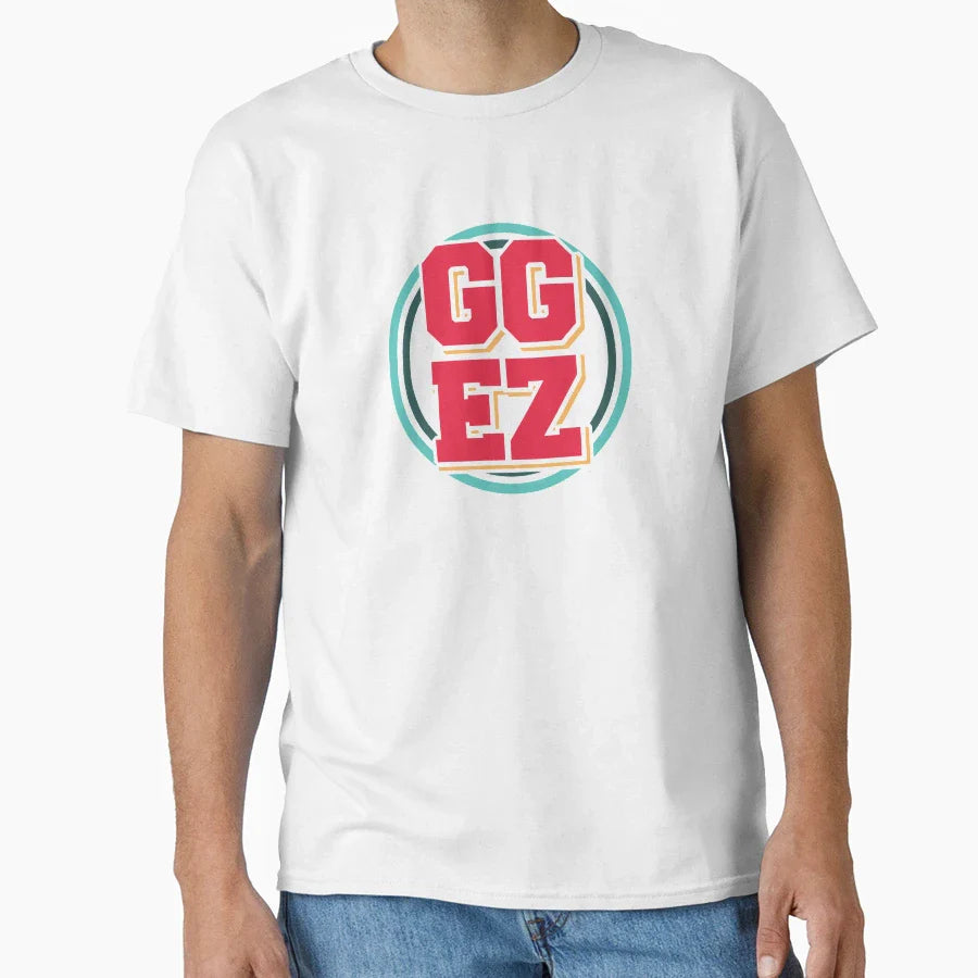 Gg Ez T-Shirt - Casual Everyday Wear Men Women