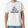 Im Drafter So Im Never Wrong T-Shirt - Fun Novelty Design for Adults