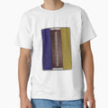 Football Purple Black Yellow Gold T-Shirt - Custom Art Print Men Women