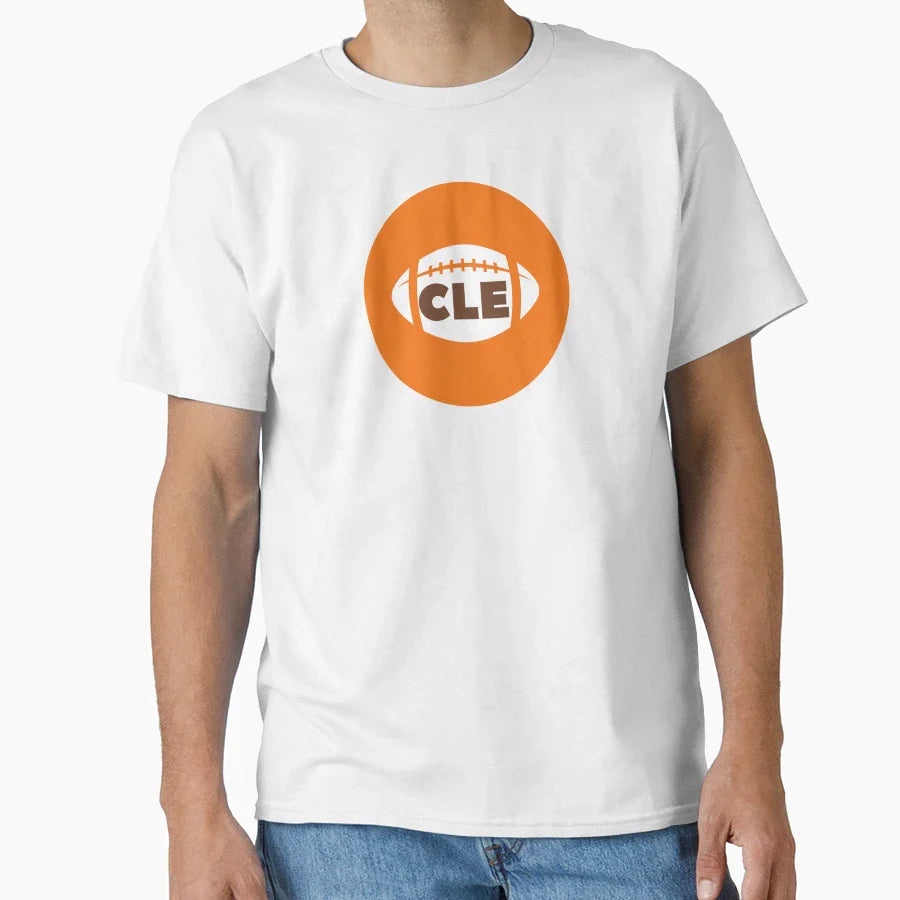Cleveland Football T-Shirt - Unique Graphic Men Women