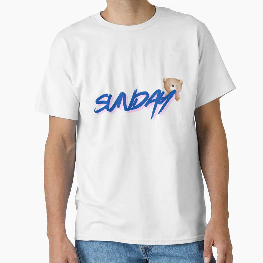Sunday T-Shirt - Custom Art Print Unisex