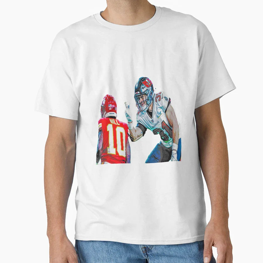 Antoine Winfield Jr Peace Out Art T-Shirt - Fun Novelty Design Men Women