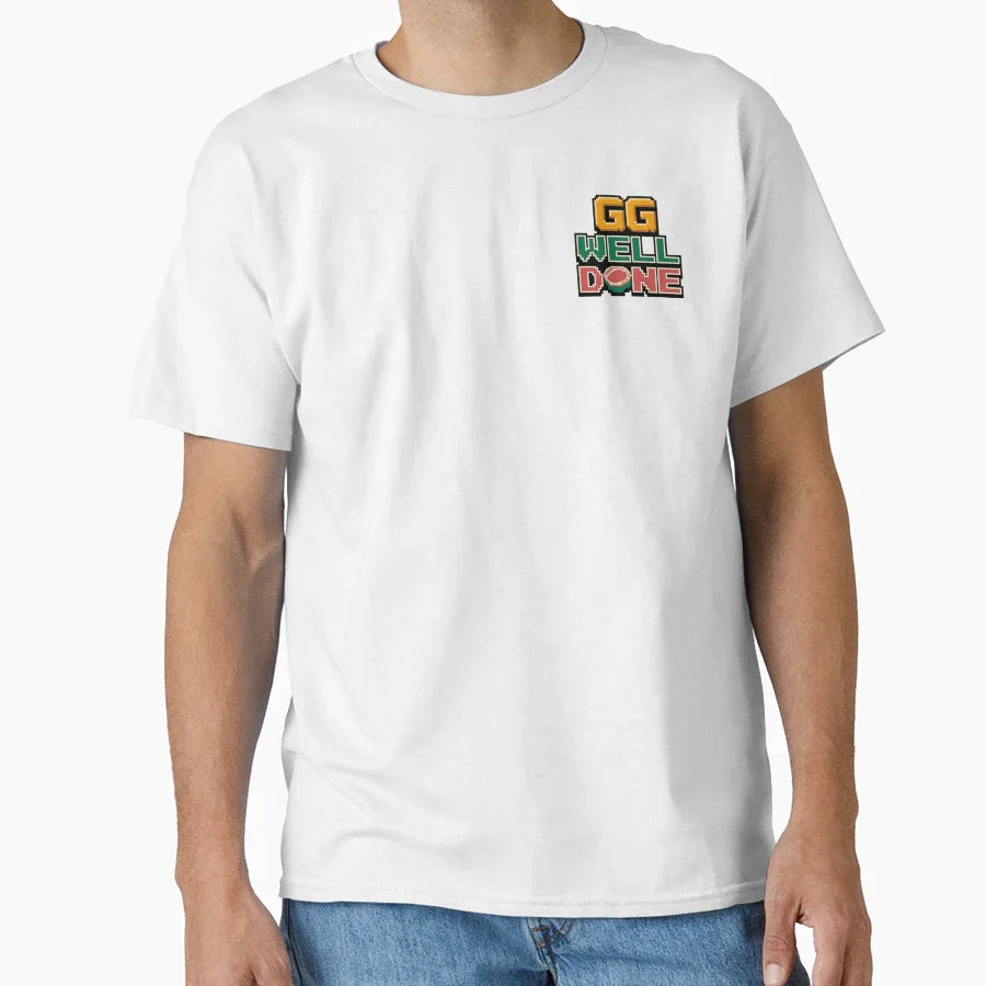 Gg Well Done Grilling Goals Unlocked T-Shirt - Casual Everyday Wear Unisex