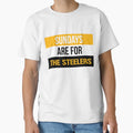 Sundays Are Steelers T-Shirt - Novelty Apparel Men Women
