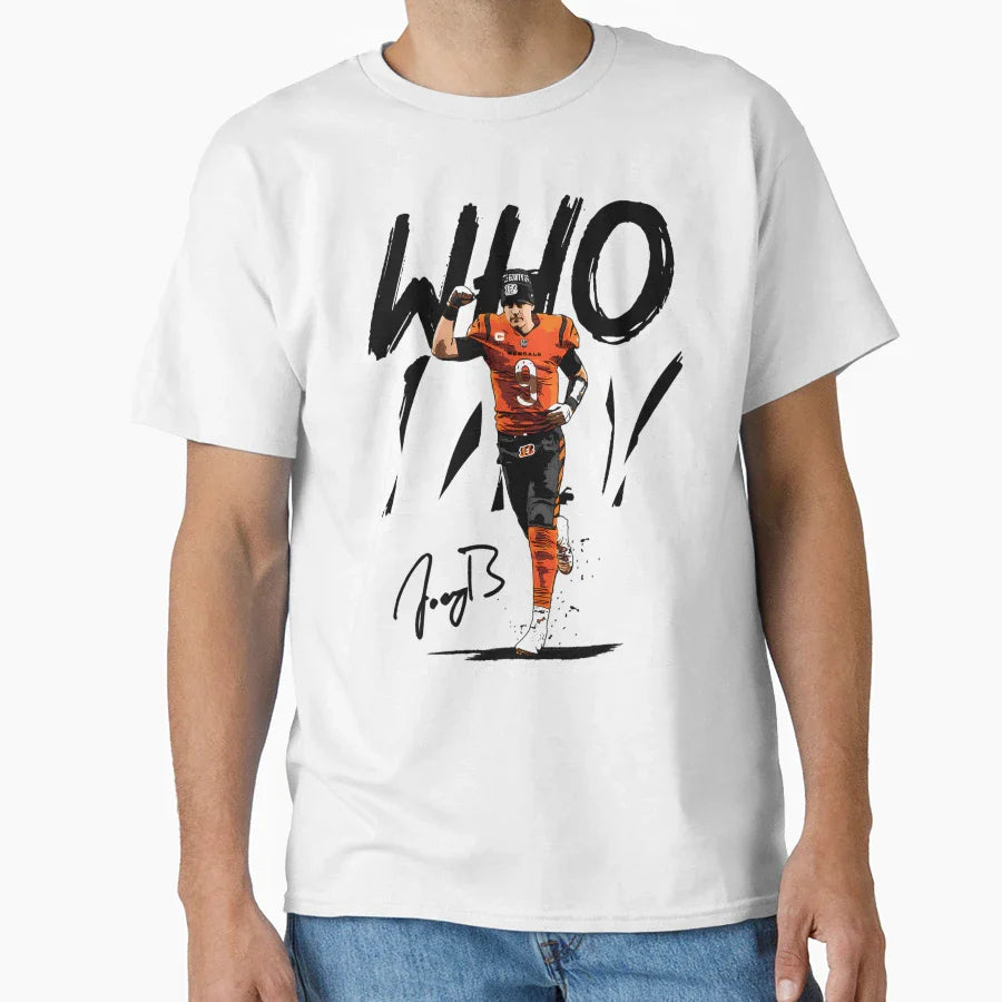 Who Dey T-Shirt - Streetwear Style Men Women