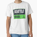 Seattle Soccer T-Shirt - Casual Everyday Wear Unisex