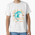 Art Miami Dolphins T-Shirt - Minimalist Print Unisex