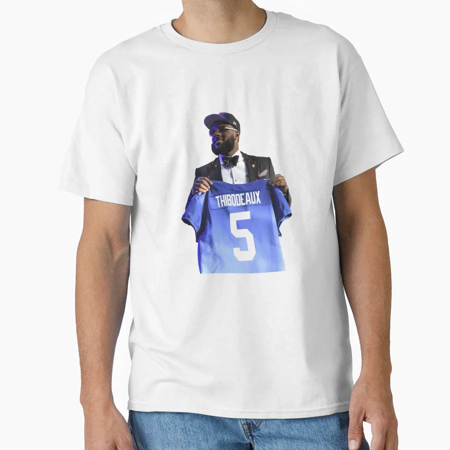 Nyg Kayvon Thibodeaux T-Shirt - Unique Graphic Unisex