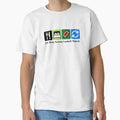 Minimalist Fantasy Football Routine T-Shirt - Minimalist Print Men Women