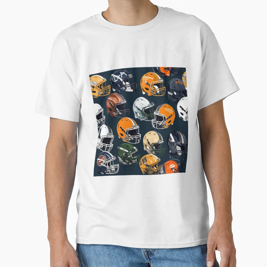 Football Fanatic T-Shirt - Graphic Print for Adults