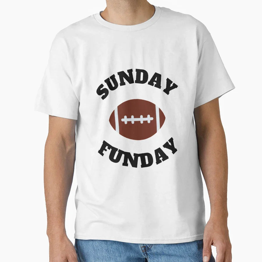 Sunday Funday T-Shirt - Trendy Graphic for Adults