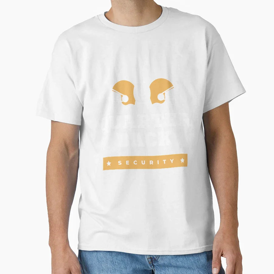 Quarterback Security T-Shirt - Novelty Apparel for Adults