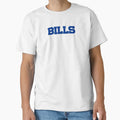Bills Wordmark T-Shirt - Minimalist Print Men Women