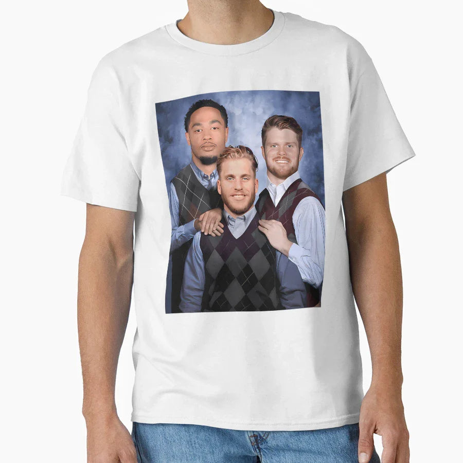 Sam Darnold Jaxon Smith Njigba Cooper T-Shirt - Graphic Print for Adults
