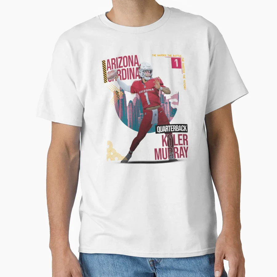 Arizona Cardinals Kyler Murray T-Shirt - Fun Novelty Design for Adults