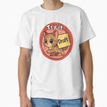 Cat Try It Draft Art T-Shirt - Graphic Print Unisex