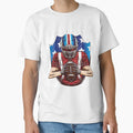 American Football T-Shirt - Custom Art Print Men Women