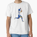 Puka Nacua Leaping Catch T-Shirt - Graphic Print Unisex