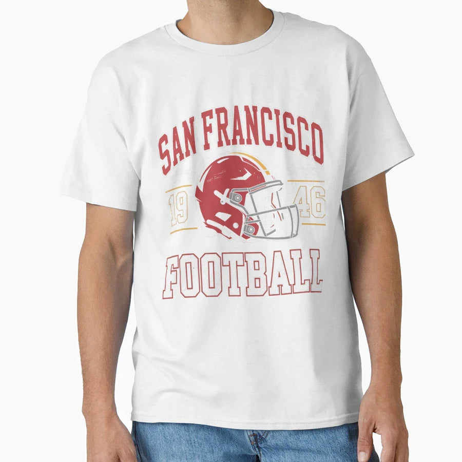 Art San Francisco 49Ers T-Shirt - Casual Everyday Wear Unisex