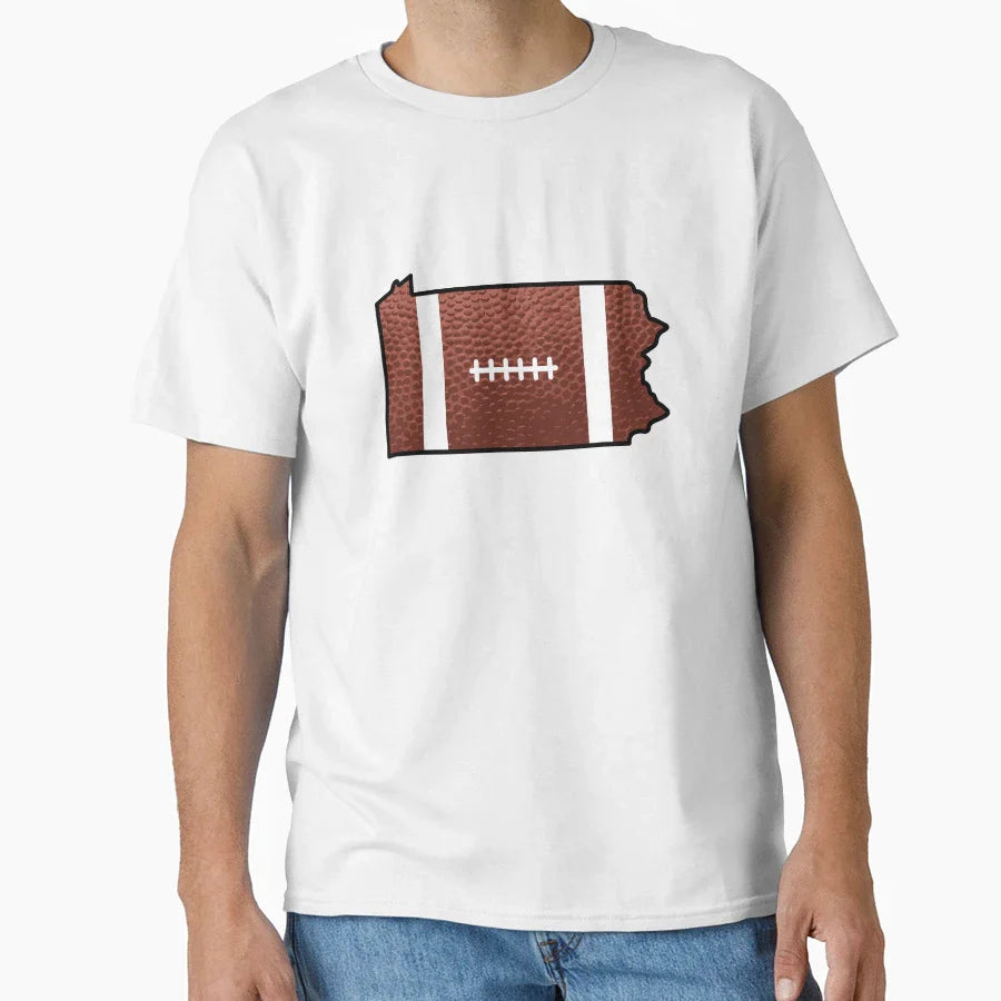 Keystone State Football T-Shirt - Aesthetic Graphic for Adults