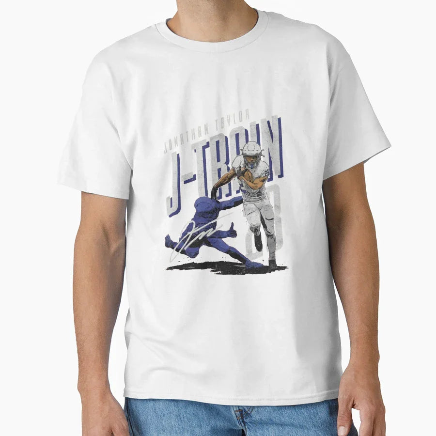 JT J Train T-Shirt - Graphic Print Men Women