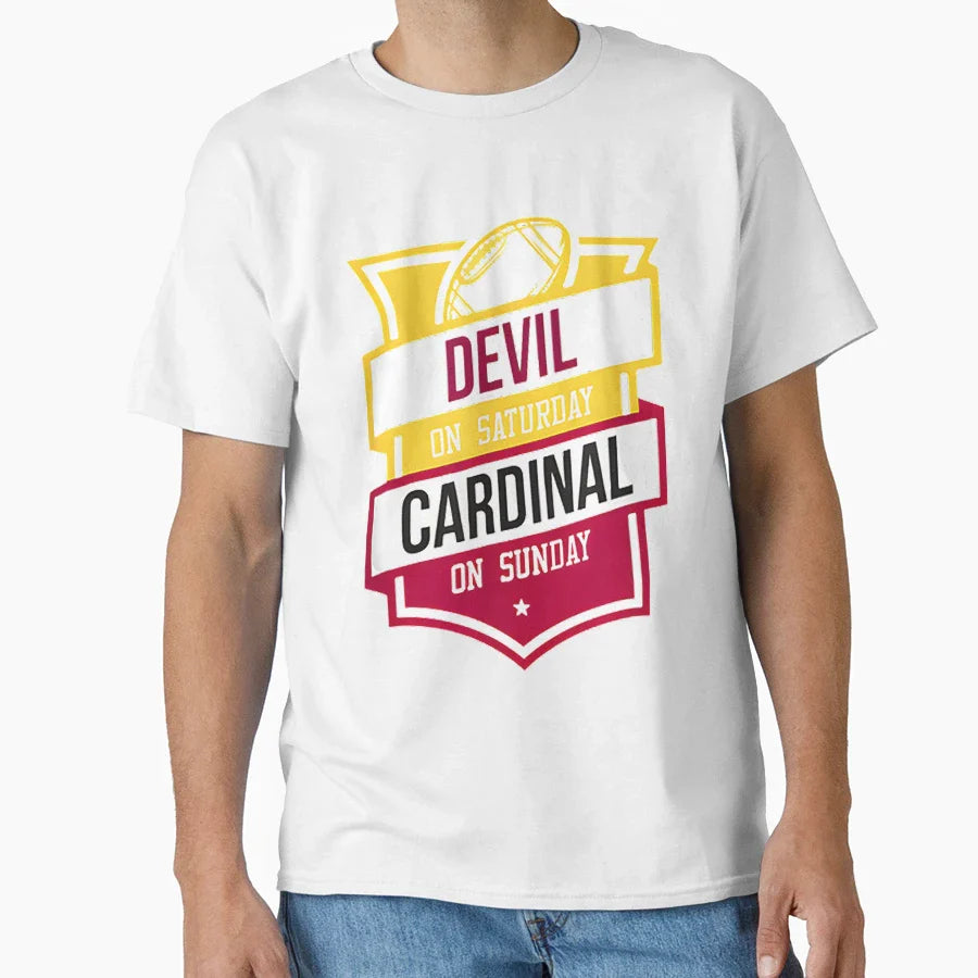 Devil Saturday T-Shirt - Custom Art Print Unisex