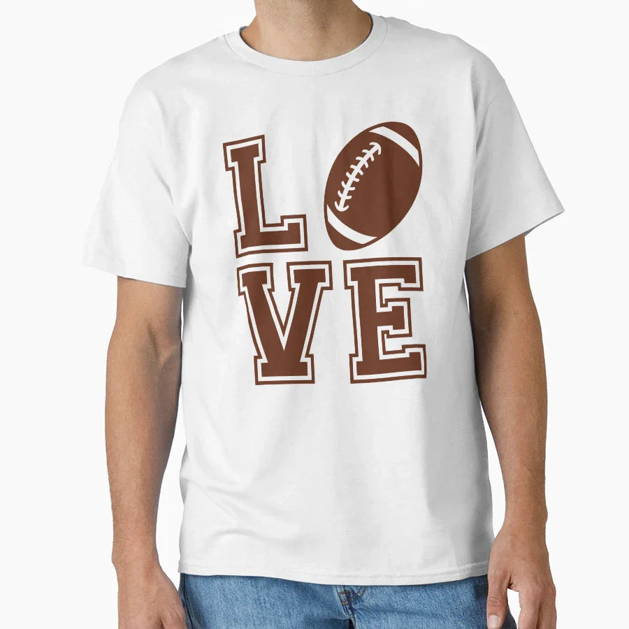 American Football Lover T-Shirt - Aesthetic Graphic Unisex