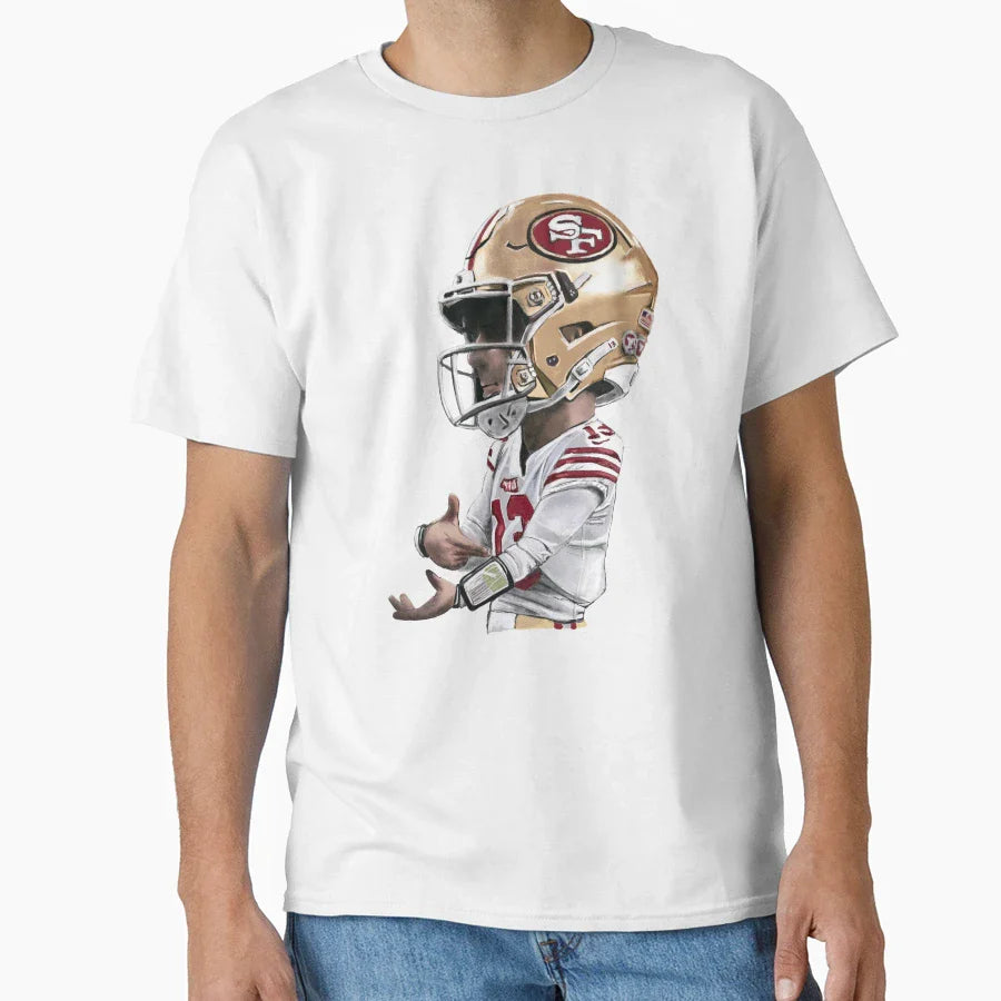 San Francisco 49Ers Quarterback BP T-Shirt - Streetwear Style Men Women
