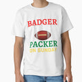 Badger Saturday Packer Sunday T-Shirt - Trendy Graphic for Adults