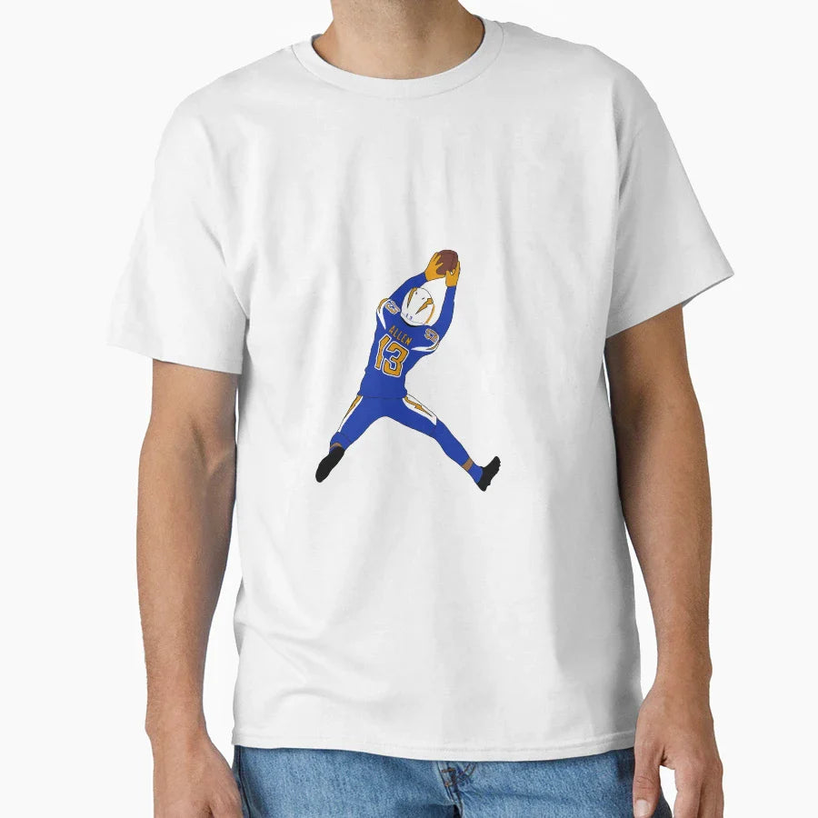 Los Angeles Chargers Keenan Allen T-Shirt - Unique Graphic Unisex
