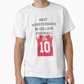 Best Quarterback College Football T-Shirt - Custom Art Print Men Women